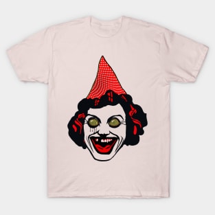 Mass Hysteria Clown King | Hysterical Acid Bath | Surreal Pop Art Candy Design By Tyler Tilley T-Shirt